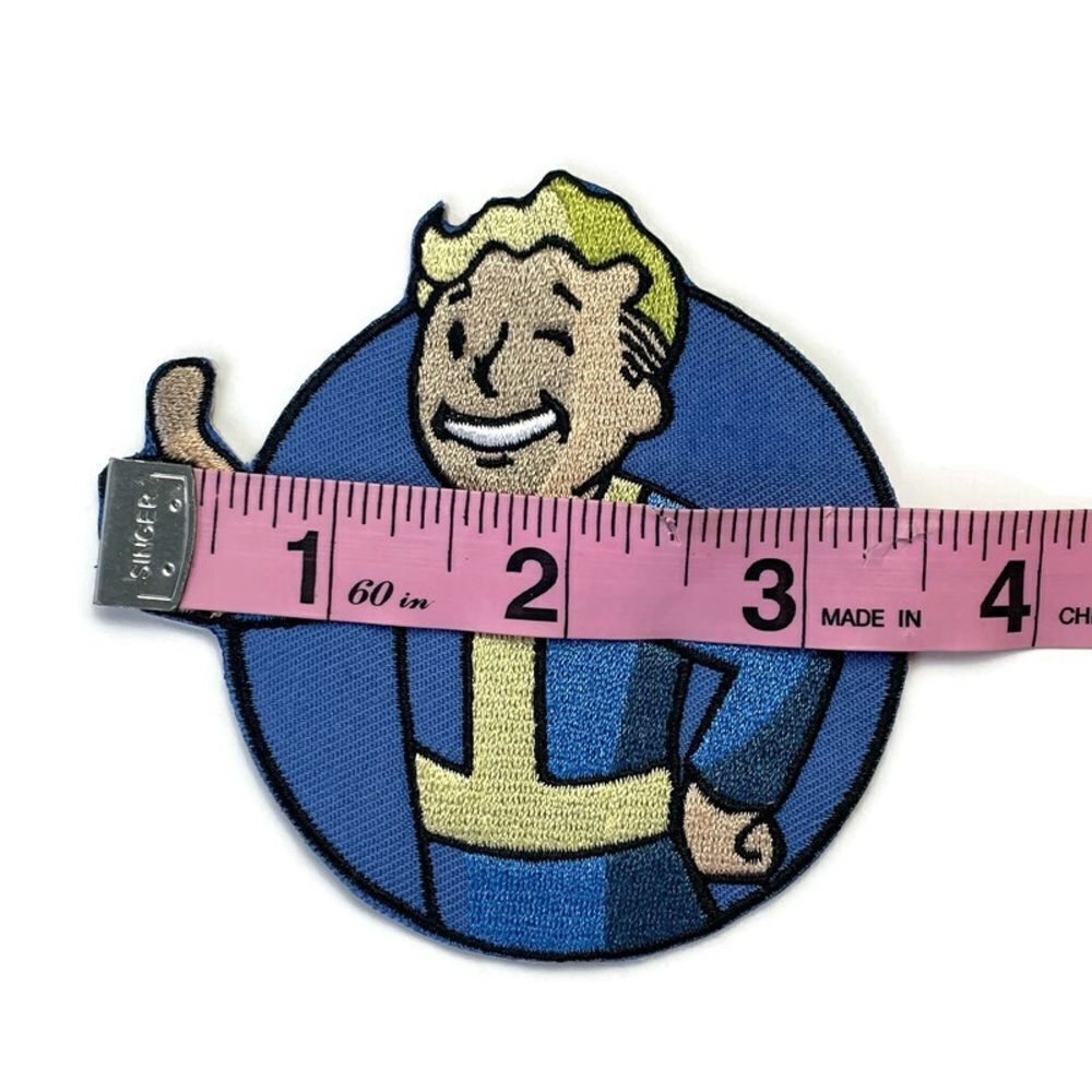 Fallout Vault Boy Game Embroidered Patch - Picture 2 of 3